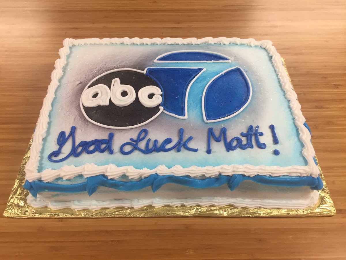 It’s not official unless there’s a cake.
Follow me at <a href="/mattkellernews/">Matt Keller</a> if you’d like to stay in touch.