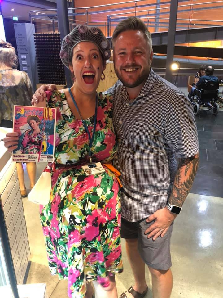 This is Steven.
He met #Odette at the Adelaide Fringe Festival and now finds himself laughing out loud at random moments throughout the day - he loves life!
Be like Steven.
Odette: Baby Daddy! plays at The <a href="/butterflyclub/">The Butterfly Club</a> March 25th - April 4th, 10pm.
thebutterflyclub.com/show/odette-ba…
#micf