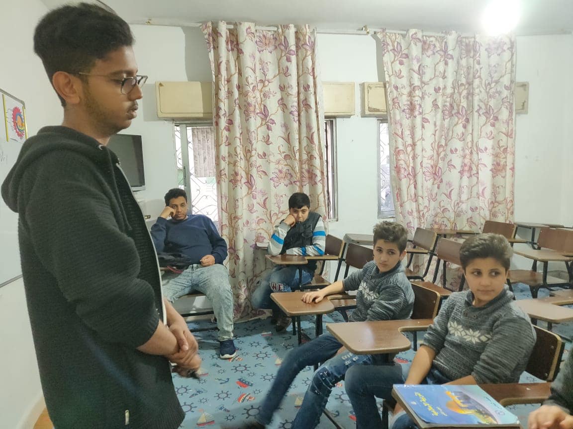 Dari Jordan - Sekolah TFTF for Syria.
Pindah tempat baru dengan semangat baru.