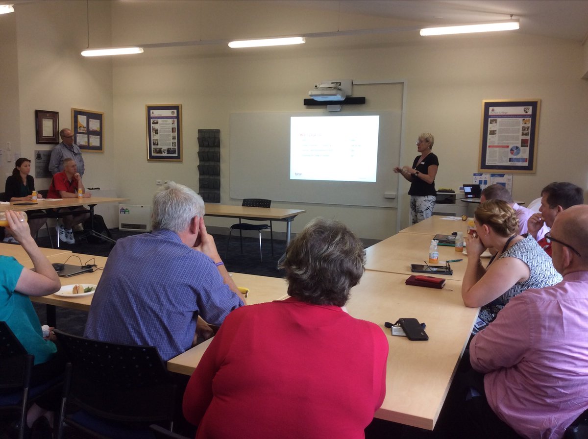 Barker College of Teachers’ Better Conversations meeting: questioning, listening, difficult conversations and giving feedback. ⁦<a href="/BarkerInstitute/">Barker Institute</a>⁩ ⁦<a href="/PJjHeath/">Phillip Heath</a>⁩ ⁦<a href="/bradmerrick/">Dr Brad Merrick</a>⁩