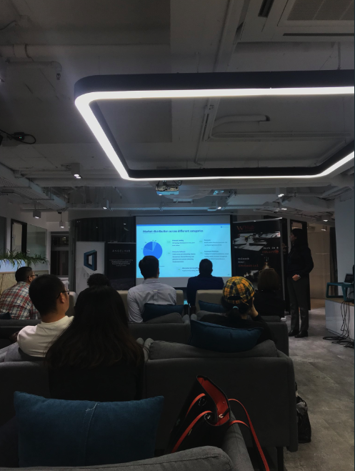 lvxventures's tweet photo. A sneak-peek into yesterday's event in #HongKong on #fintech #ecosystem.
@shantimohan unwinding the massive #opportunities that are available to around 1.2 bn consumers across the #Indian environs along with the #fintech market categories. 
@whub_io #AngelHub #IndiaTechHK @TiEHK https://t.co/8EV2ztMoE4