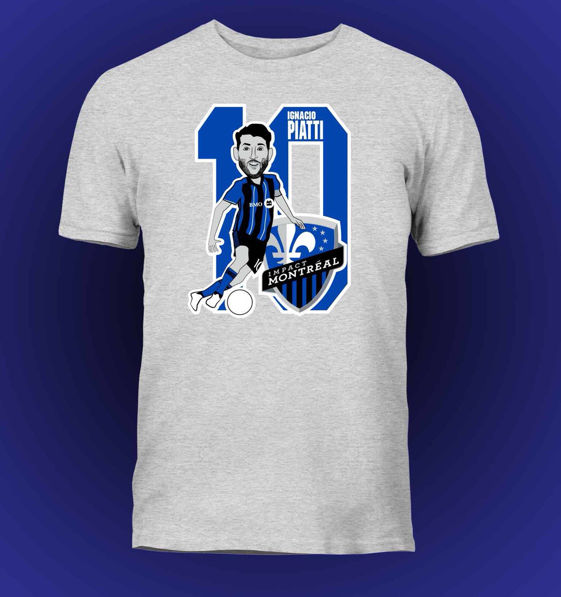dariushcomics's tweet photo. A T-Shirt idea👕
This year our captain, Ignacio #NachoPiatti (one the best #MLS players) celebrates his 5th year playing for #IMFC. So, I believe it would be awesome if we could have a special T-shirt for him. 🎖🎖🎖🎖🎖
#mtlimpact #montrealimpact #fanfini
@impactmontreal https://t.co/2feMA5RRzT