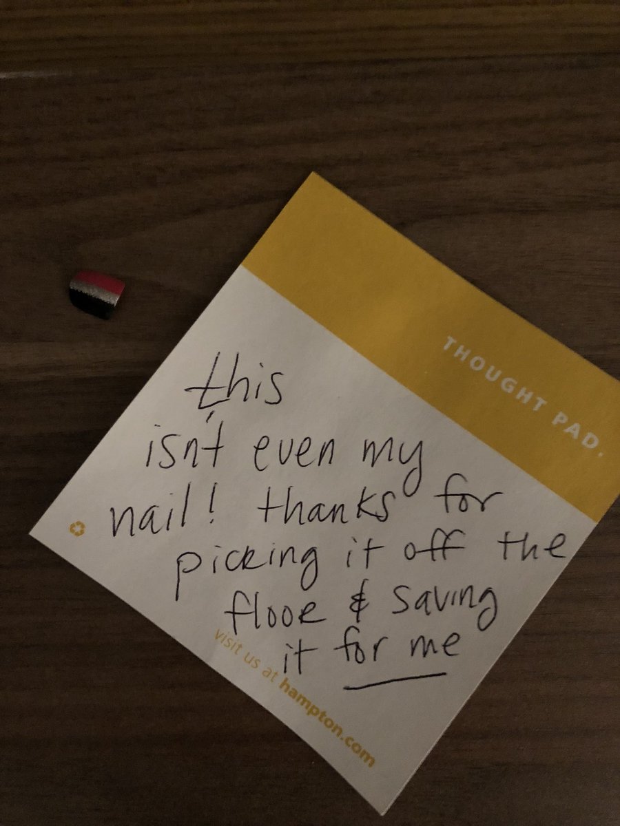 lulajay's tweet photo. Ugh. Hotels are gross. I noticed this on my floor yesterday. @HiltonHonors https://t.co/SQUq6HiAyi