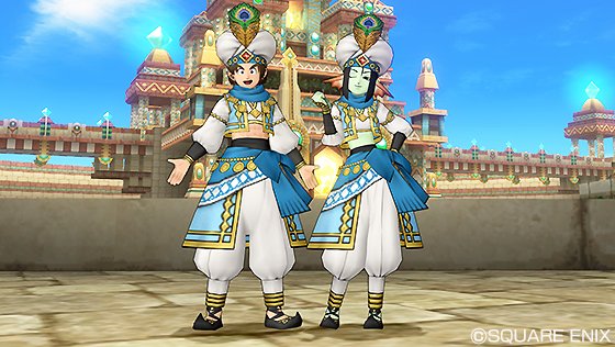 ドラゴンクエストx 公式 Dqxショップ予告 ブレード 魔法陣が展開する輝く燐光の盾に 可愛くデフォルメされたドラゴンキッズと ドラポヨロンのドルボードが登場 さらに 第5回アストルティア ナイト総選挙で人気のアラビアンなウェアとジュエルの