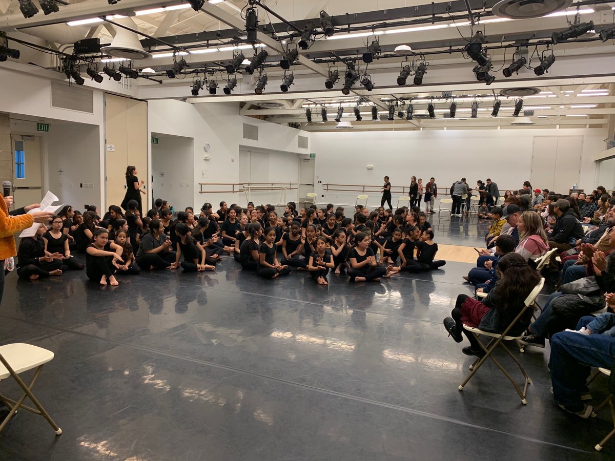 DawnSReese's tweet photo. ⁦@TheWoodenFloor⁩ En El Estudio tonight! Showing our dance-making and the Annual Concert pieces in-process to our students’ families and our staff. Annual Concert is May 30-June 1. Join us!  Tickets on sale April 1. https://t.co/7gGCtvuVzl