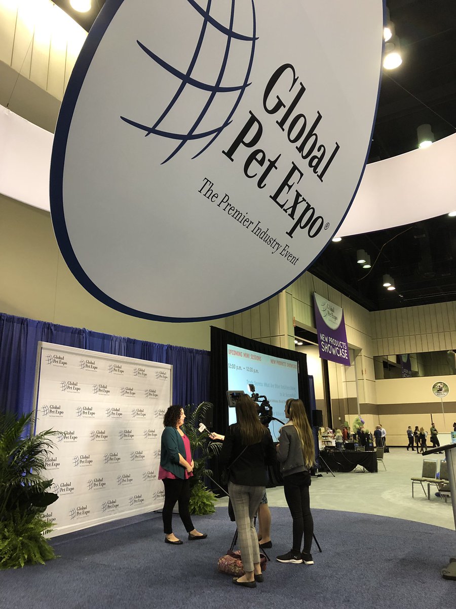 petbossnation's tweet photo. Chatting with @GlobalPetExpo TV! #globalpetexpo #globalpetboss #globaltvrecap #incaseyoumissedit https://t.co/XaPtOwkH55