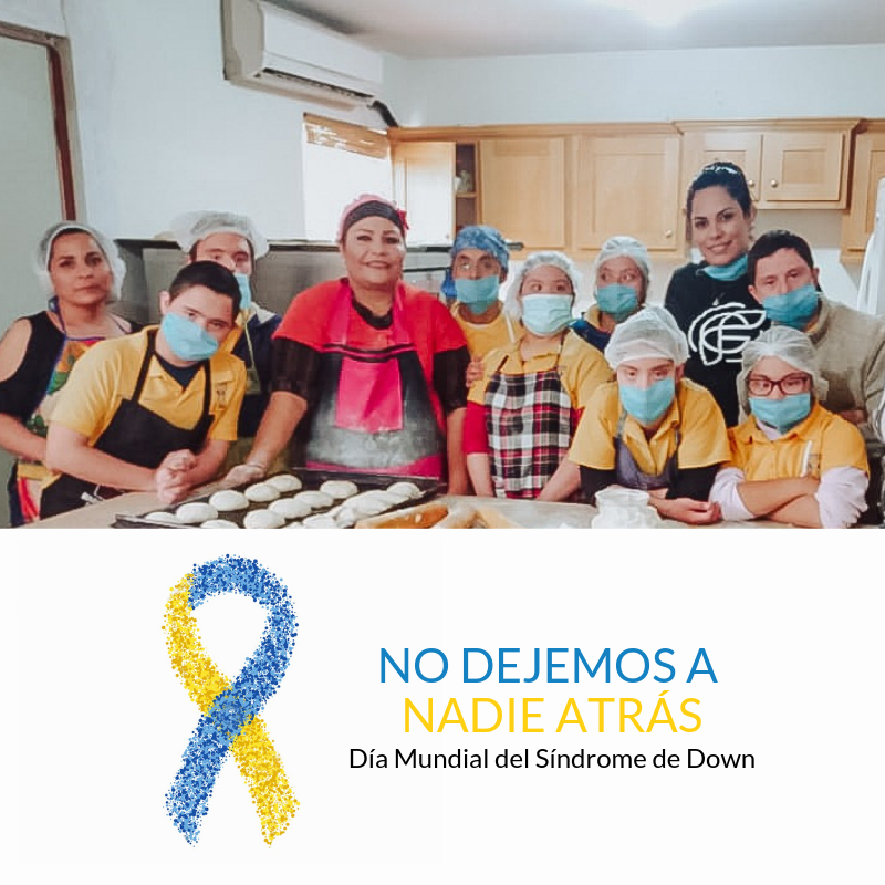 Este día se centra en el lema "No dejar a nadie atrás".

Es importante que sociedad, gobierno e instituciones generen verdaderas acciones inclusivas, las cuales brinden igualdad de oportunidades y condiciones, para personas con #SíndromedeDown.

#SoloParaServir