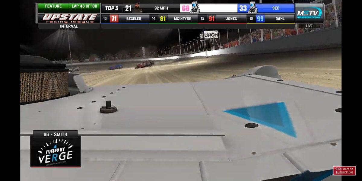 Fueled_by_Verge's tweet photo. Some screenshots of the @RudyCummings #maxspeedtv race with the #fueledbyverge car https://t.co/Uki5jrcQBz