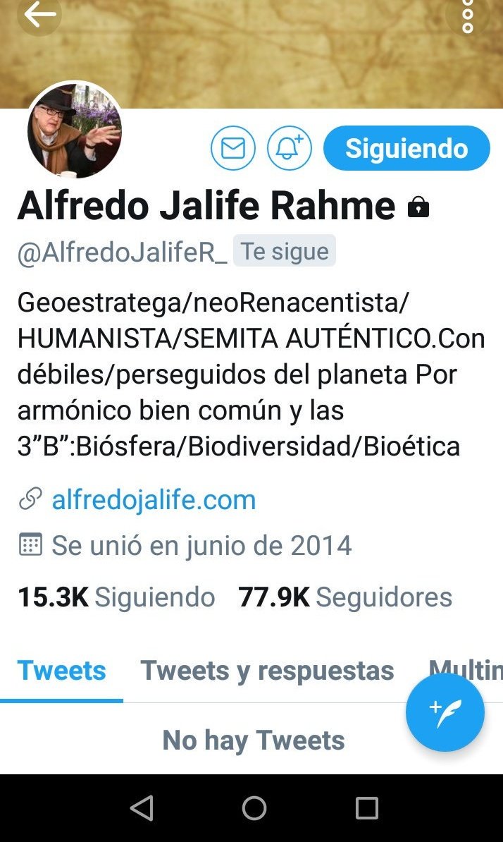 FGeopolitico's tweet image. CENSURARON la cuenta del Dr Alfredo Jalife-Rahme (@AlfredoJalifeR_🚫). NORMAL pasa días despues que retara al COBARDE @FeIipeCaIderon 

Dar RT

Ccp @TwitterMexico @TwitterSeguro @TwitterLatAm @Twitter @julioastillero @rubengluengas @alvaro_delgado @JohnMAckerman @m_ebrard