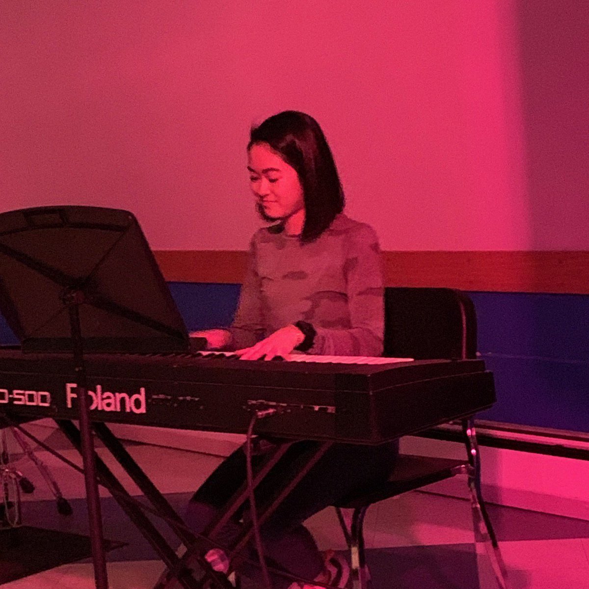 kurtjannke's tweet photo. Splendid show tonight. Can't wait for our final coffee house outside in the courtyard on May 23, yeah, it's going to be good https://t.co/HpTpjLmcqF
