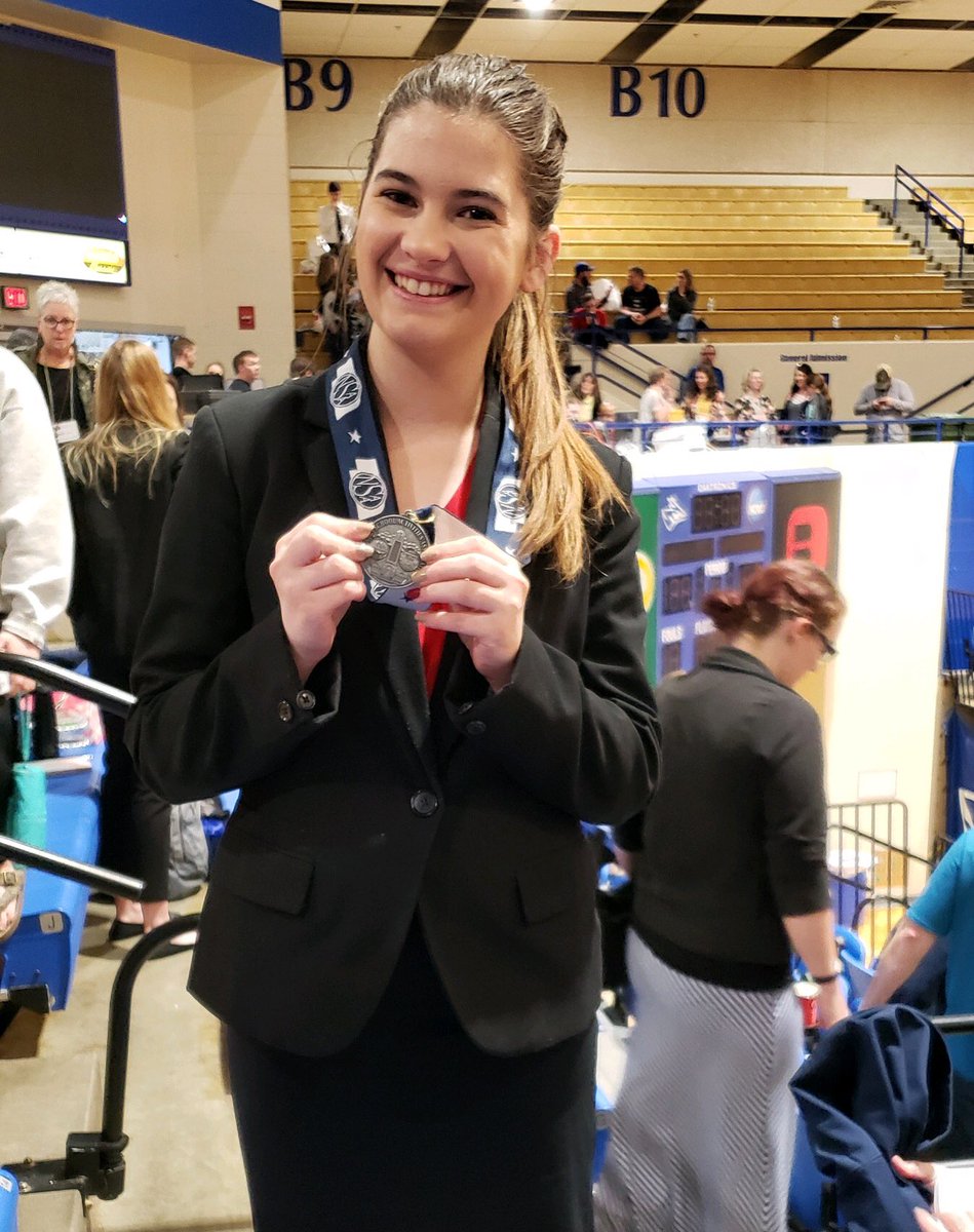 phs_speech_team's tweet photo. Congratulations to Alyssa Riha for placing 2nd at the Nebraska Speech State Championships in Poetry! So proud of this Class B Runner-Up for POE in her last time at State. @Platteview_HS #gr82batrojan https://t.co/3KKTdkvLil