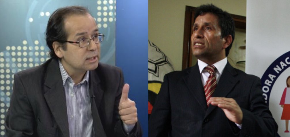 Manifiesto_Peru's tweet photo. Oenegeros @ronaldgamarra y @IDL_Rivera cobrarán S/ 81,000 por defender a Flor Pablo, titular de @MineduPeru y a su asesor, investigados en Fiscalía Anticorrupción por derroche de 7 millones de soles. ▶️ https://t.co/3zblzLTvJv https://t.co/dXwa7hBPPs