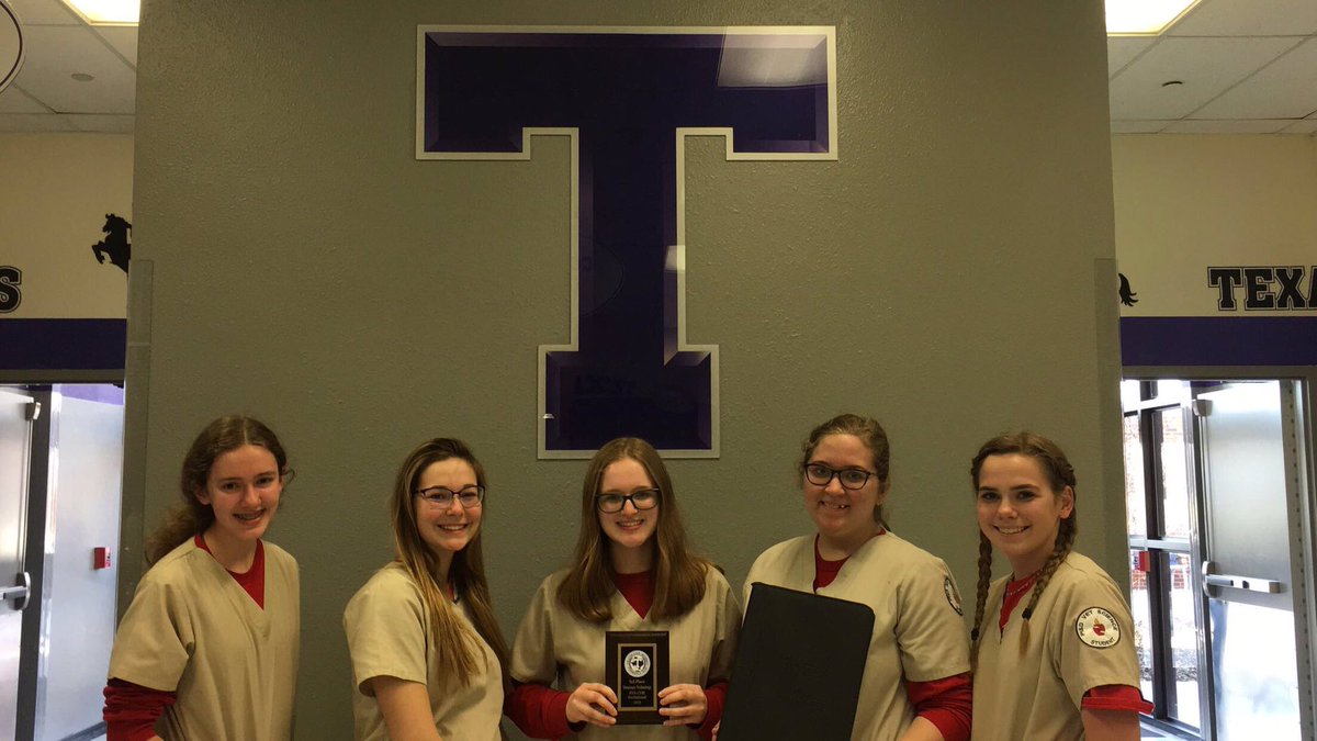 Our CDE teams traveled to 3 contests over the past 2 days. Congrats to our Vet team: Sam S 3rd out of 870 participants &amp; the team 4th out of 237 teams at the Tarleton Invitational.