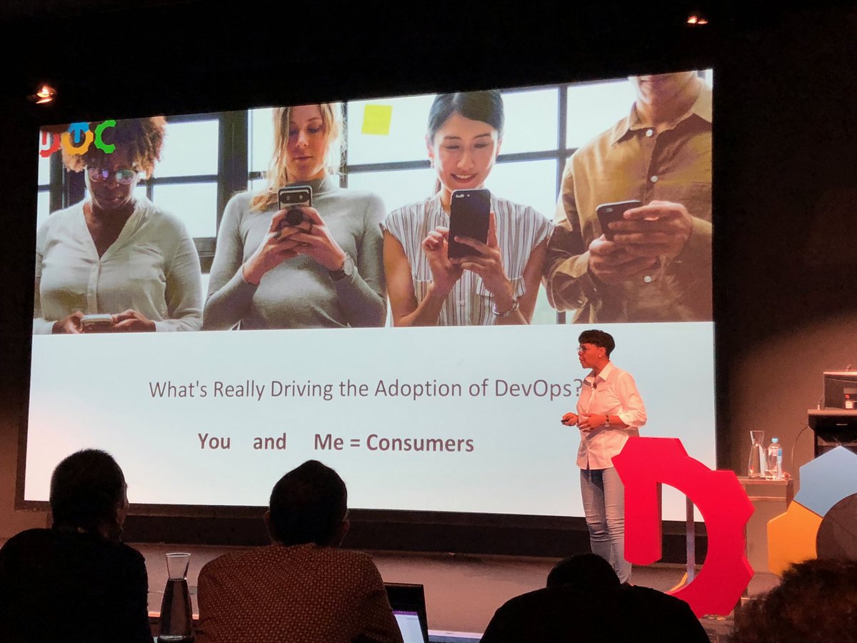 sauhsoj's tweet image. ⁦@DBurtonTGD⁩ What is driving the #DevOps movement?  You.  #dotc19