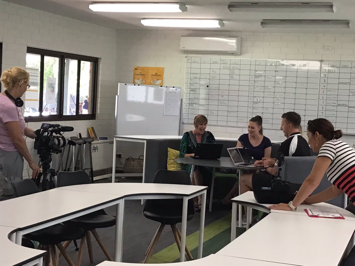 An exciting day on Monday as the film crew from #turningheadsmedia were on site to capture our journey and successes as a #TDS2018_2019 #digitaltechnologies school! 
#people #places #pedagogy 
#watchthisspace