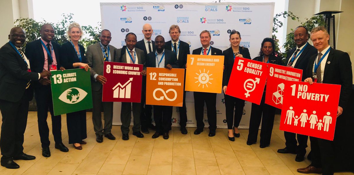 FrankDafa's tweet photo. Attending the #SDGCONFERENCE2019 organised by @KAM_kenya in collaboration with @DanskIndustri we need to use #SDGs as drivers of innovation towards creating more sustainable businesses @TanzaniaCTI https://t.co/vs4zSdUnr2