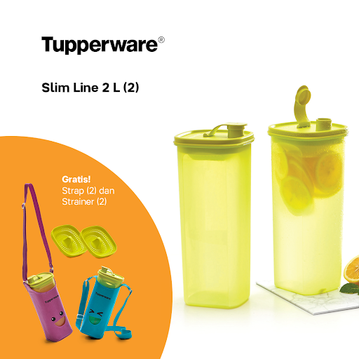 tupperwareID's tweet photo. Buat kamu yang suka bawa infused water ke kantor, #PakeTupperware Slim Line aja, dijamin aman dan tidak tumpah.
Segera dapatkan produknya di https://t.co/95rCrZ3izE.
#StayFreshWithTupperware #FreshLimeCollection #PakeTupperware #TupperwareFreshSolution https://t.co/15AaijRV5o