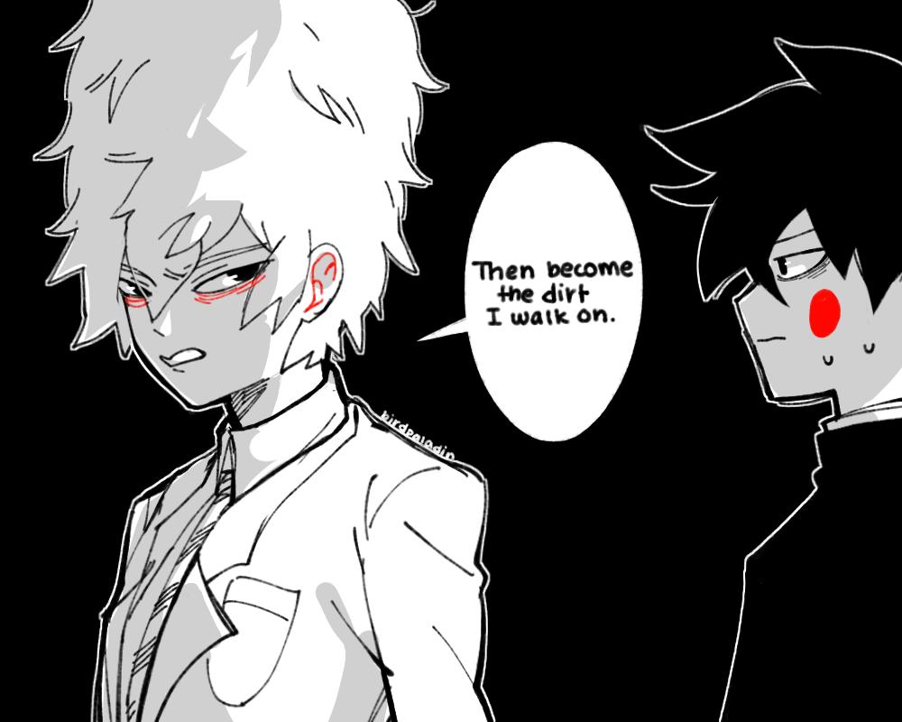 hes trying to become a better person i swear
#mp100 