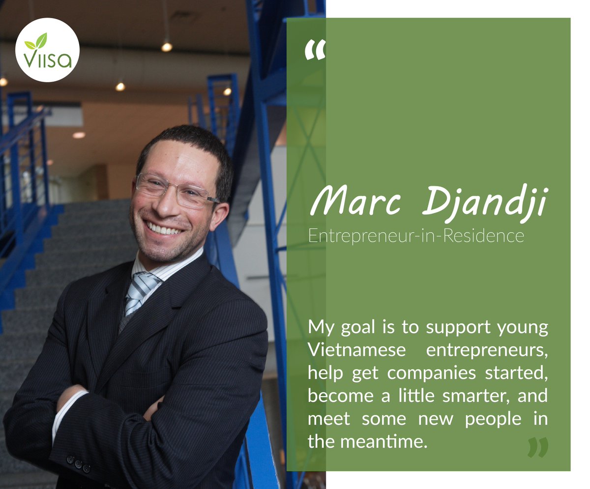 VIISA is excited to announce and welcome Mr. Marc Djandji as Entrepreneur-In-Residence of our FinTech Lab and two-year-old Accelerator Program! Read his story here viisa.vn/blog/viisa-ann…

#VIISA #Accelerator #FinTechLab #EiR #Startup #Vietnam #GoGlobal