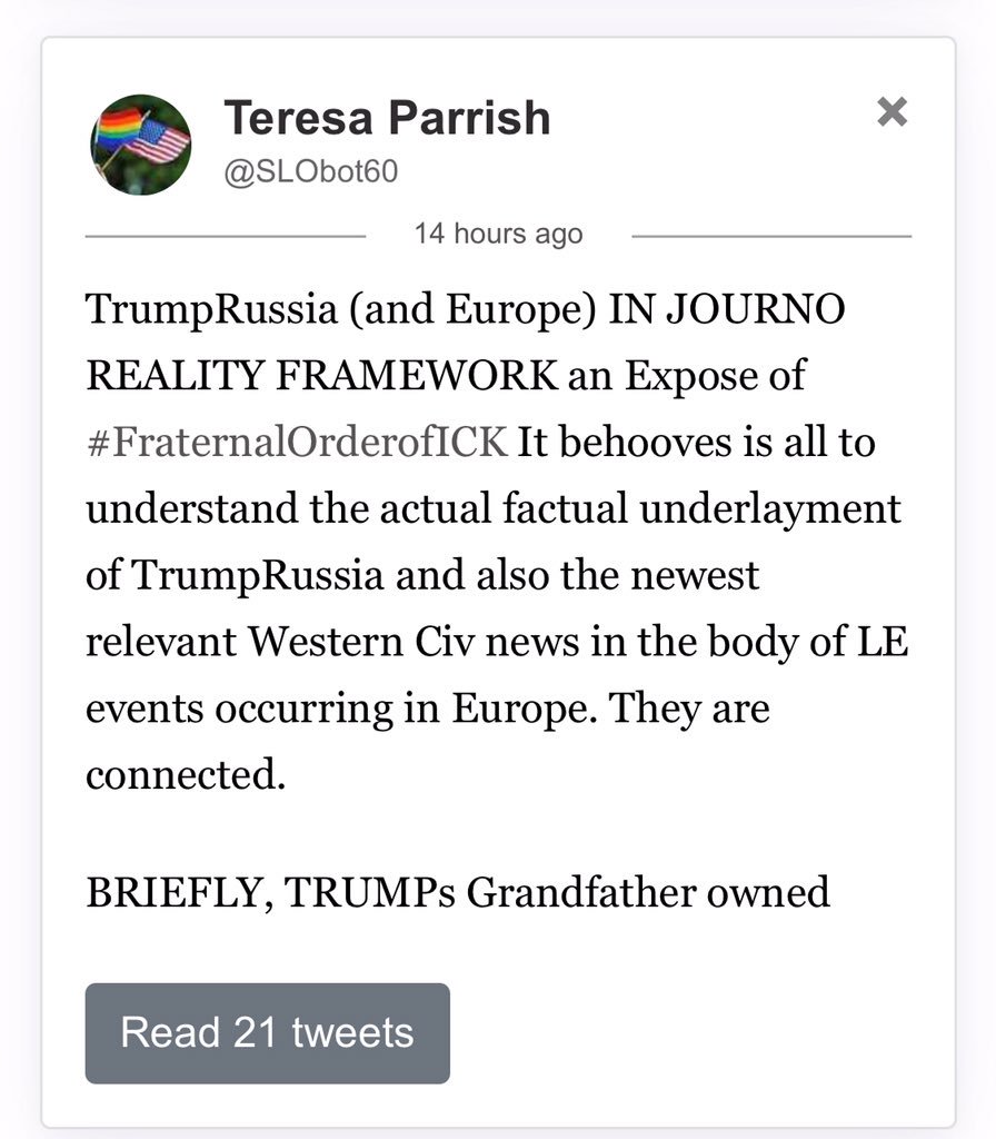 LOrion's tweet photo. @anneapplebaum @edwardlucas SHE has the Plan .. produced and designed by #FraternalOrderofICK https://t.co/W4XL7nRCO3
as we are labeling them. She has made Queen a laughingstock for allowing Britain to HARBOR CRIMINALS. .. FIX IT your way but Fix It.. WORLD WANTS these people Brought to Justice SEE @OCCRP https://t.co/VfhsEXmzix