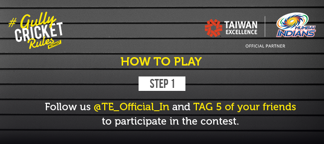 TE_Official_In's tweet photo. Let the game begin!
Step 1:
Follow us @TE_Official_In and TAG 5 of your friends to participate in the contest.

#ContestAlert #MumbaiExcellenceCricket #MIPaltan @india4contests @Contesttable @Contest_Hub
@ContestInMumbai https://t.co/icHTUsQH0o