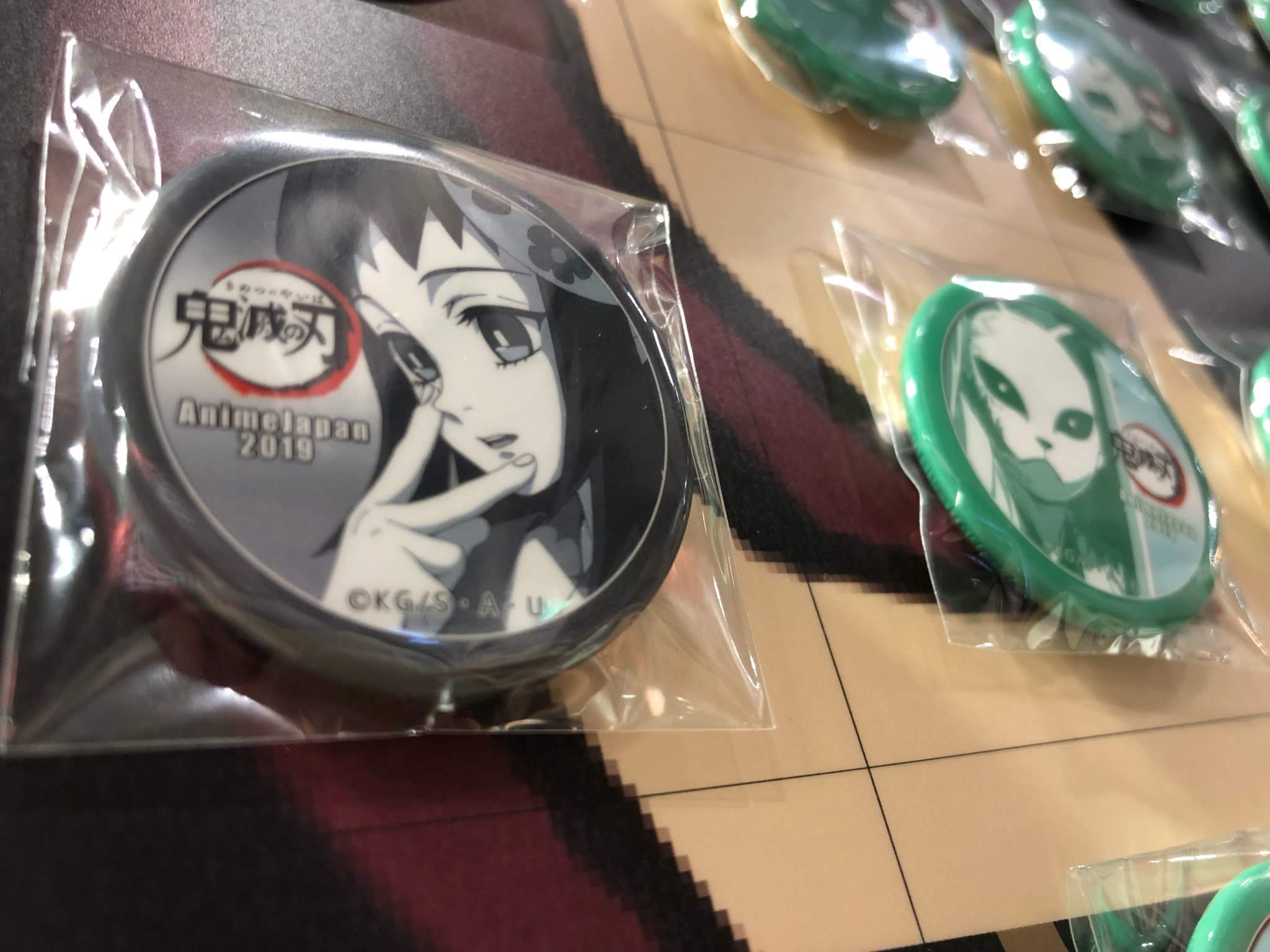 AnimeJapan 2019 限定 パノラマウォールモザイク缶バッジ 鬼滅の刃 ufotable บน X: 