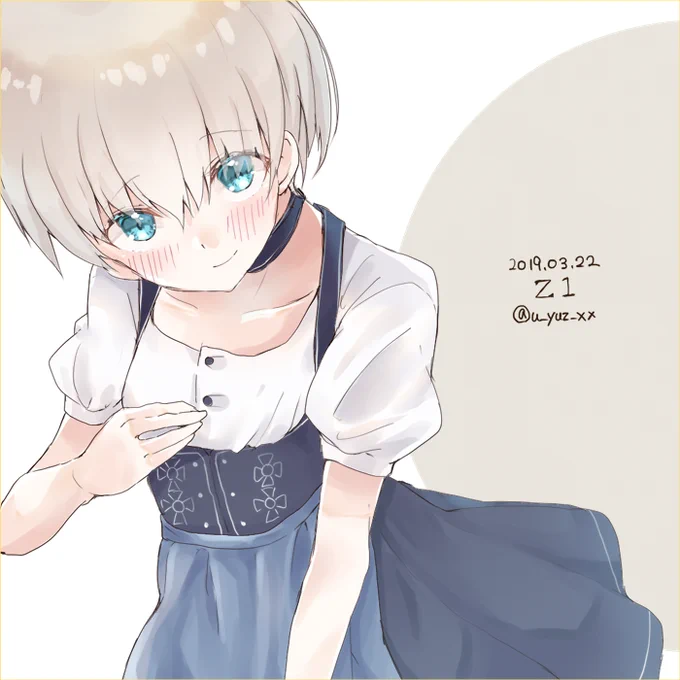 レーベ オクトーバーフェストmode
#艦これ版深夜の真剣お絵描き60分一本勝負 #艦これ版真剣お絵描き60分一本勝負_20190322 #Z1 