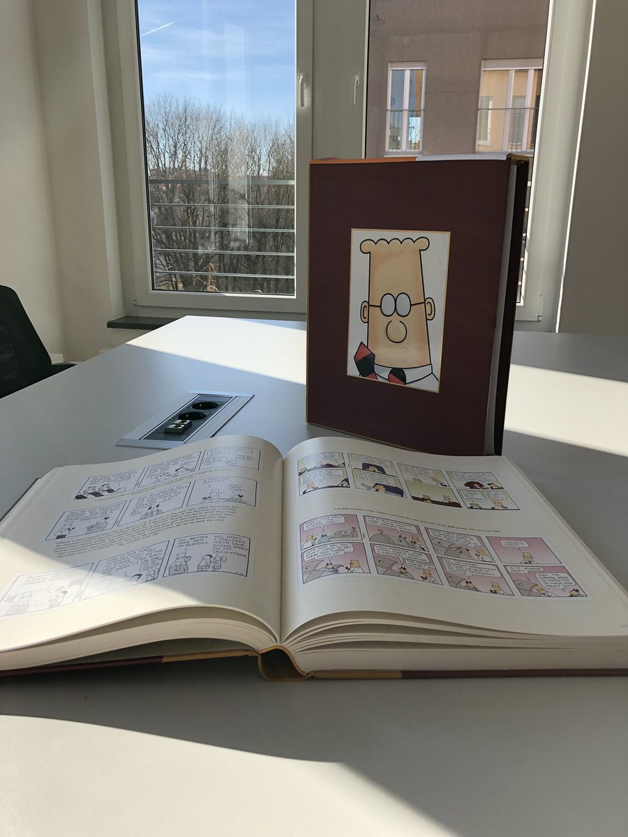 dirkhoerig's tweet photo. I couldnโt resist.
@Dilbert_Daily #dilbert #book #biggerthanexpected #officefun https://t.co/MrjKlww3B7