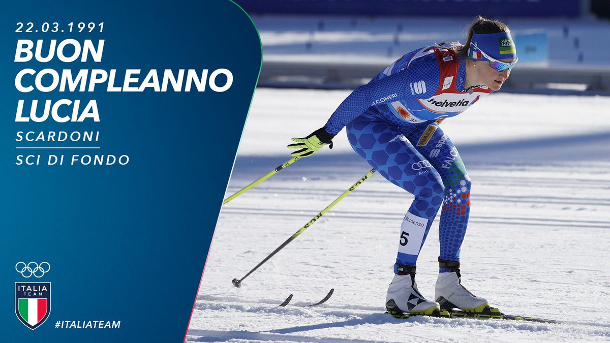 ItaliaTeam_it's tweet photo. La tecnica che predilige è quella classica, tanti auguri alla fondista Lucia #Scardoni! 💙
#ItaliaTeam #HappyBday https://t.co/1EAYCgcoh7