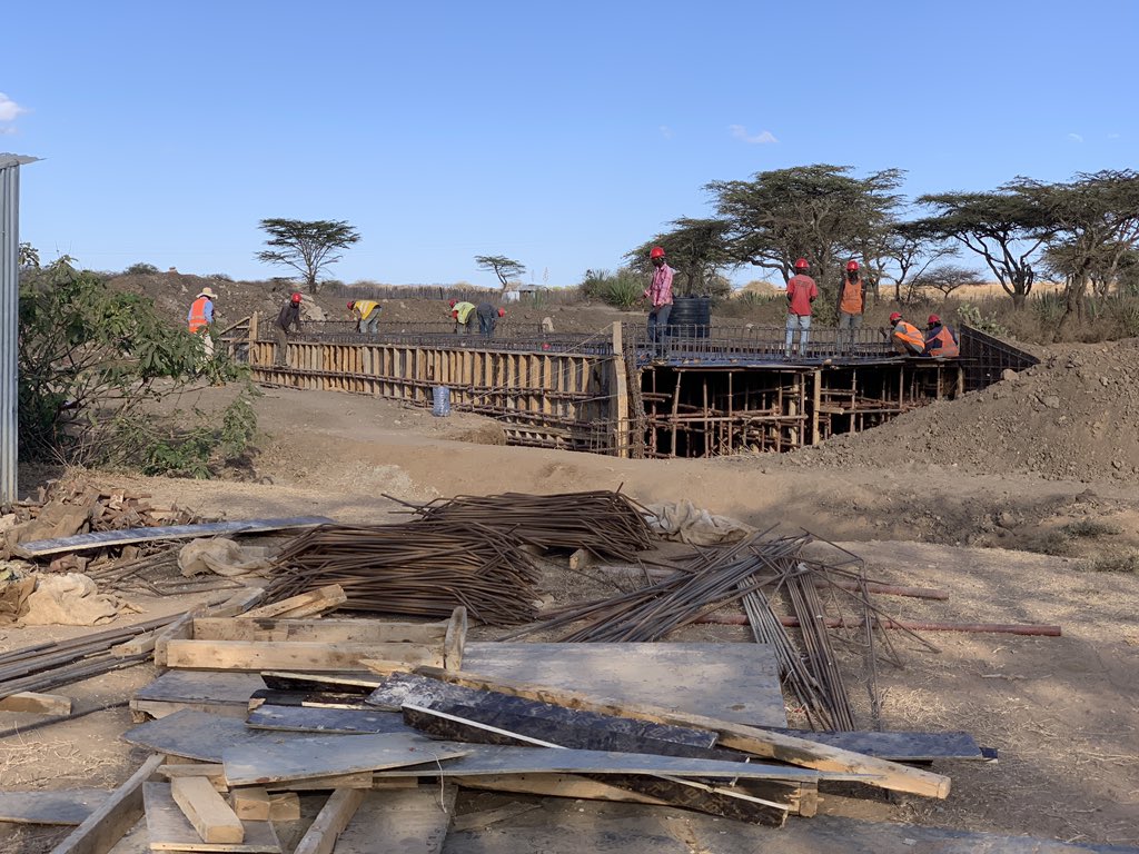 CDICCSamburu's tweet photo. Members of @CdiccSamburu during a field verification visit of the stage improvement for the Posta-Kisima-Maralal Road (A4). Once completed, the road will greatly increase commerce in the region #KenyaMbele @PDUDelivery https://t.co/1AZs780jKi