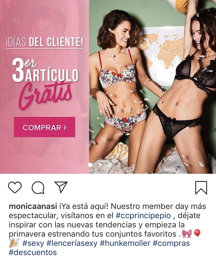 No te lo puedes perder, 22,23,24 de Marzo en tu tienda Hunkemoller Principe Pio!! #hunkemoller
