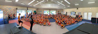 TreendalePS's tweet photo. What an AMAZING day we had earlier this week celebrating Harmony Day 2019! 
Thank you to everyone for making the day a success 😀
Check out the whole school photo we captured using our school drone.
Can't wait to do it all again next year! https://t.co/IAvN2EK92Q