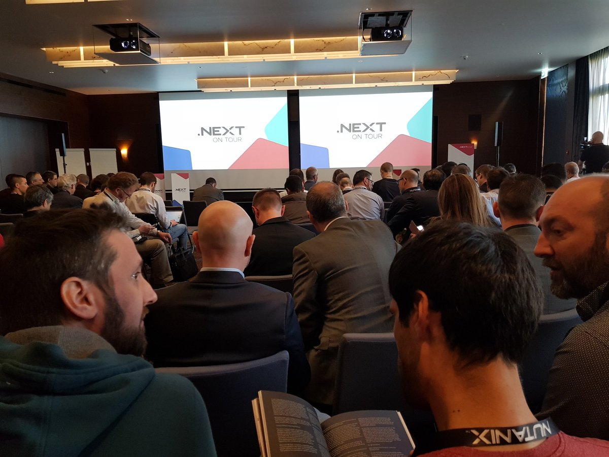 cmegroz's tweet photo. Let's start the #NextConf in #Lausanne https://t.co/oREqTqGcXg
