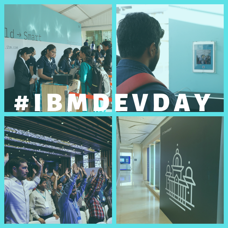 GPJ_India's tweet photo. Developer Day, Bengaluru 2019 was a power packed event which had an exciting leadership keynote, amazing innovations and super cool experiences. Kudos to the team for a fab job. #GPJIndia #IBMDevDay #Innovations #DeveloperDay https://t.co/CuuIMgqA2w