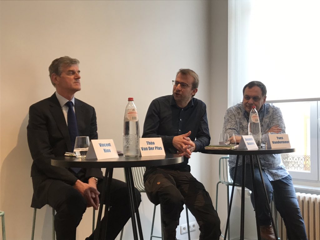 PaulineMassartW's tweet photo. Importance of #InformationSharing by #CSIRTs highlighted by @circl_lu’s A. Delaunoy. #SecDefForum @ceis_strat https://t.co/dKBxW5a8mG