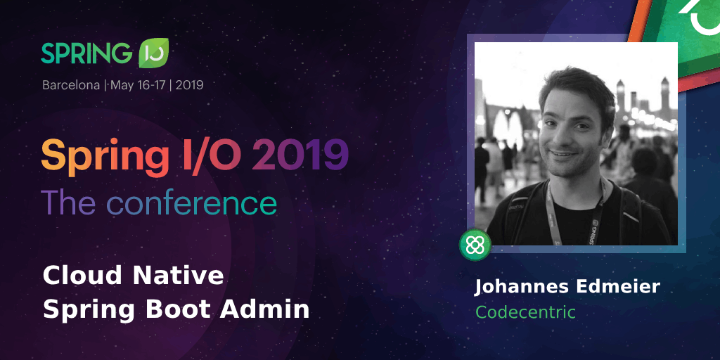 spring_io's tweet photo. Successfully deployed your @springboot applications on @kubernetesio, and now lacking operational insights and the ability to manage them? Join @joshiste in his talk "Cloud Native Spring Boot Admin”

https://t.co/ENPNz5IF7v

#springio19 #session #springbootadmin https://t.co/iLm4jpsfNs