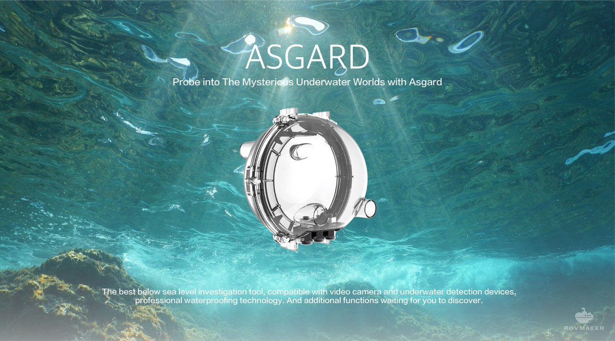 MakerRov's tweet photo. Asgard Waterproof Housing Has Hit the Market !!!
https://t.co/iP8cnJeA9x
#rovmaker
#underwaterdrone
#waterproof
#housing https://t.co/4icsglgYb6