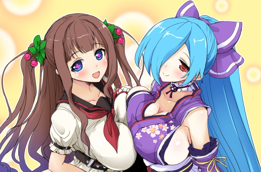 「飼育委員コンビ 」|広輪凪のイラスト