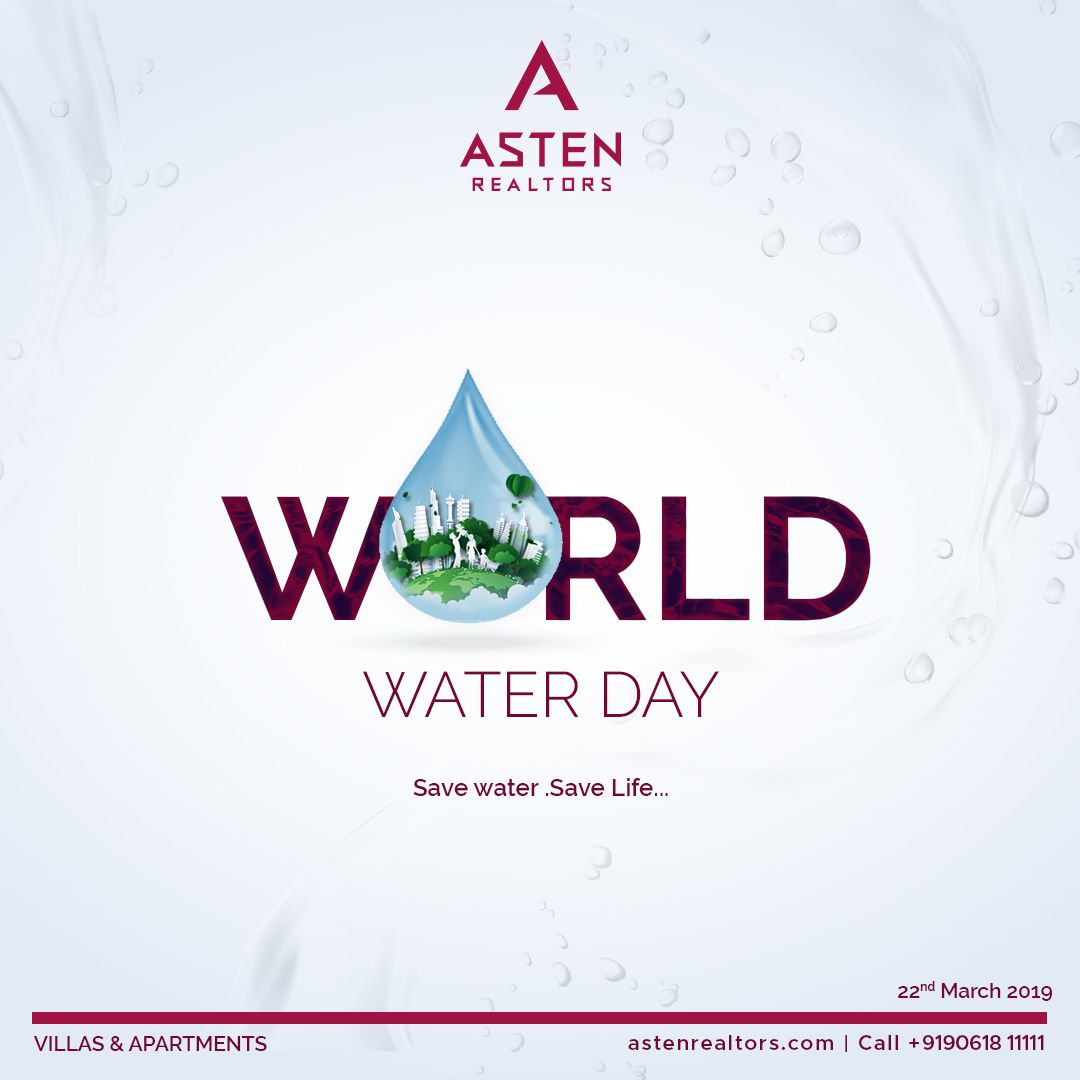 AstenRealtors's tweet photo. A Drop of Water💧 is As Precious as a our Lives, Because #Water_is_Life💧.

#Save_Water
#Save_Life
#World_Water_Day
#Asten_reatlors https://t.co/MdTqyvgxgD