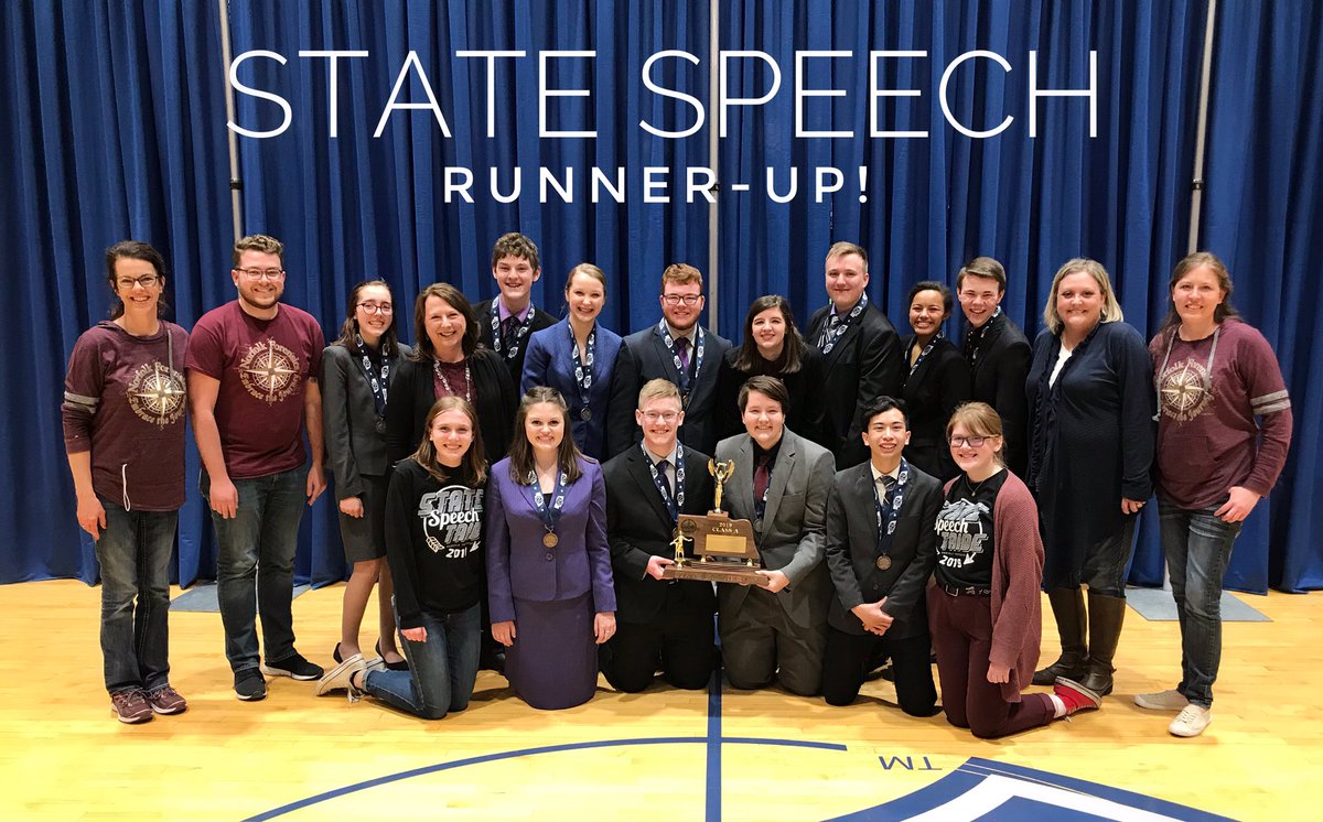 PegBelt's tweet photo. Pure joy! These kids have worked so hard &amp; have been so much fun to coach! They are so invested in one another too! What a way to wrap up my 25th year at state speech! 12 kids advanced to finals in 8 events. 2 were state champs! #NPSPanthers #NHS4N6 #StateSpeechTribe 🗣🏆🐾😀👏💪🏼 https://t.co/cBhr2ghwa9