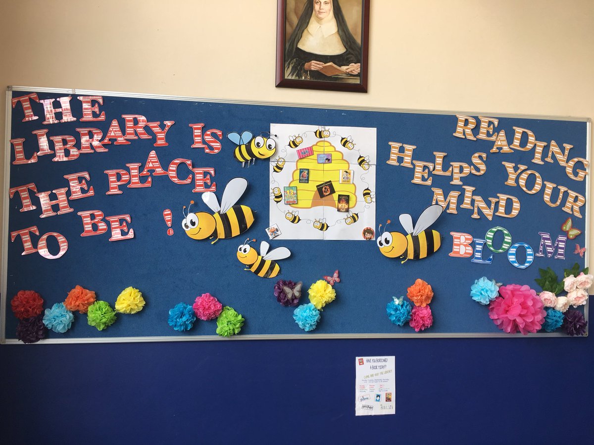 Such a welcoming invitation and reason to visit the library. Great work Miss Rita.<a href="/DavinoRita/">Rita Davino</a> The students are going to beee so excited Monday. They will be flying into borrow.