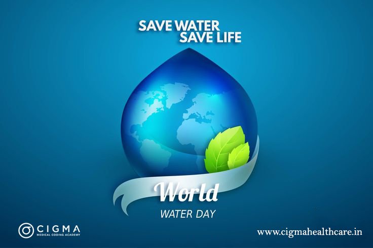 cigmahealthcare's tweet image. Today is World Water Day
Saving water isn't a favour. It's our responsibility !
#Cigma #MedicalCodingAcademy #WaterDay #WaterForAll #WorldWaterDay2019 #SaveWater #ConserveWater