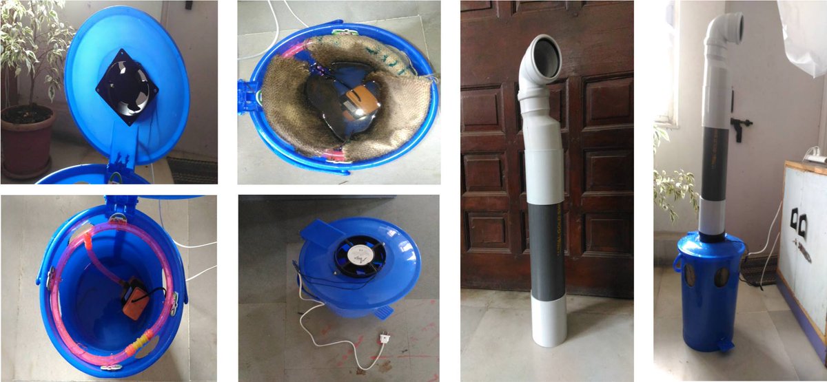 This is a Teaching Aid of a Direct Evaporative Cooling Model <a href="/BncaPune/">BNCA Pune</a> BNCA Environmental Department Architecture Lab. If you're interested in installing teaching aids in your college, feel free to reach out to us.