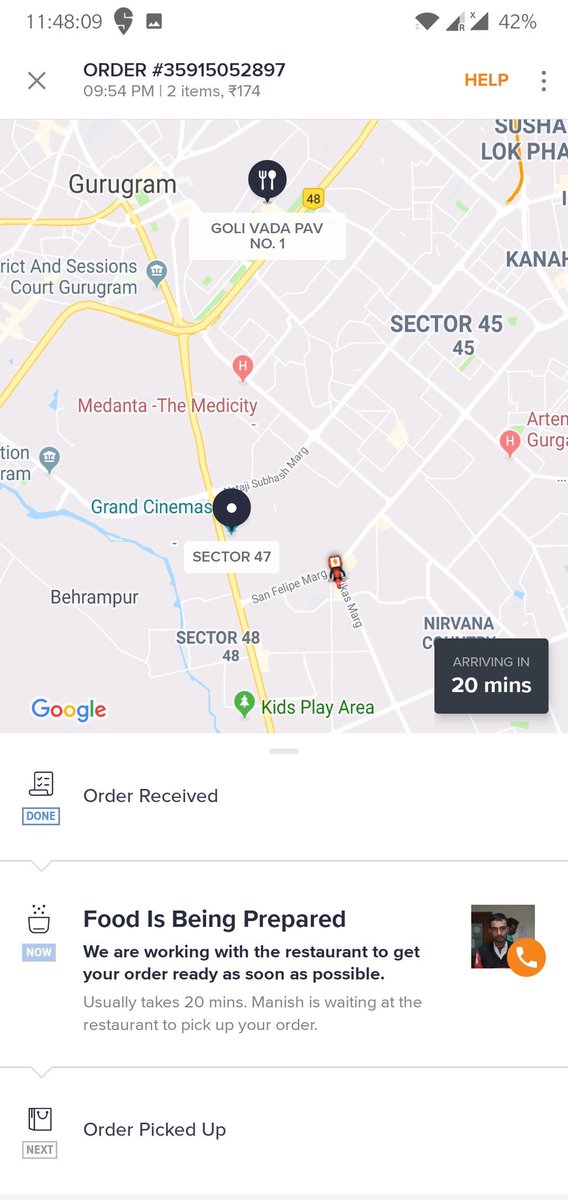 Sanjay_sshaam's tweet image. #swiggy #consumerforum this what we wasn't expecting. Order cancelled by own and the hunger is been compensate by free voucher. #falsecommitment #bluffing on order. In next update will share the telephonic recording on the same platform which gives more clear insight.