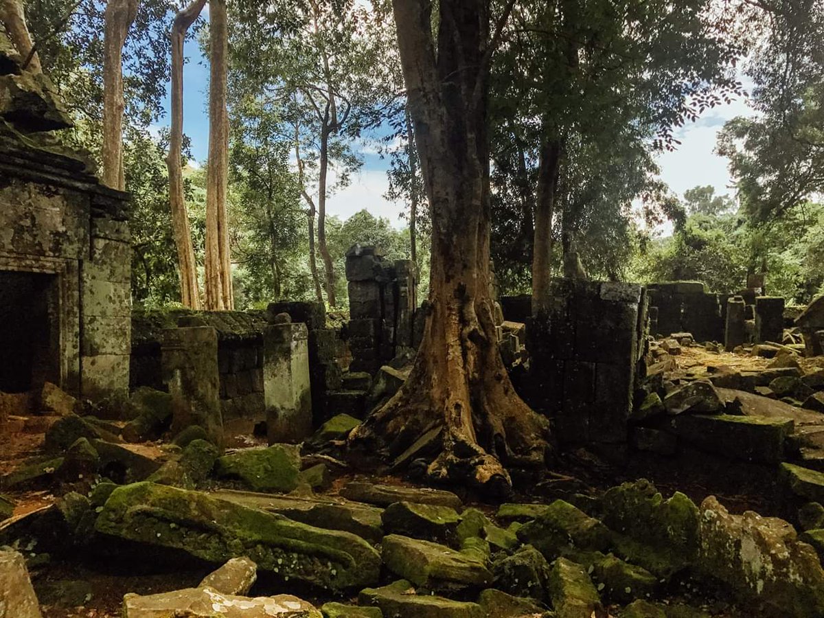 chhen_to's tweet photo. Temples kos ke in Cambodia country. https://t.co/Q1036YKNQY