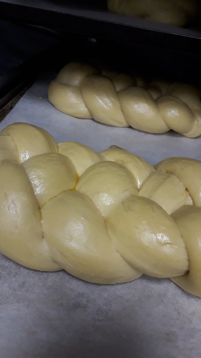 strudelbakery's tweet photo. #challahs are almost #ready to be baked #today #artisan #bakery #DunLaoghaire https://t.co/2lqMKTb4we