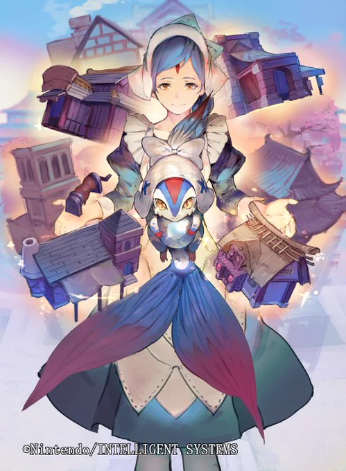 ファイアーエムブレムサイファ15弾にて「星界の城を守る竜 リリス」を、16弾にて「大いなる皇女 ヴェロニカ」を描かせて頂きました。よろしくお願い致します!https://t.co/GkbKlEs8U9 