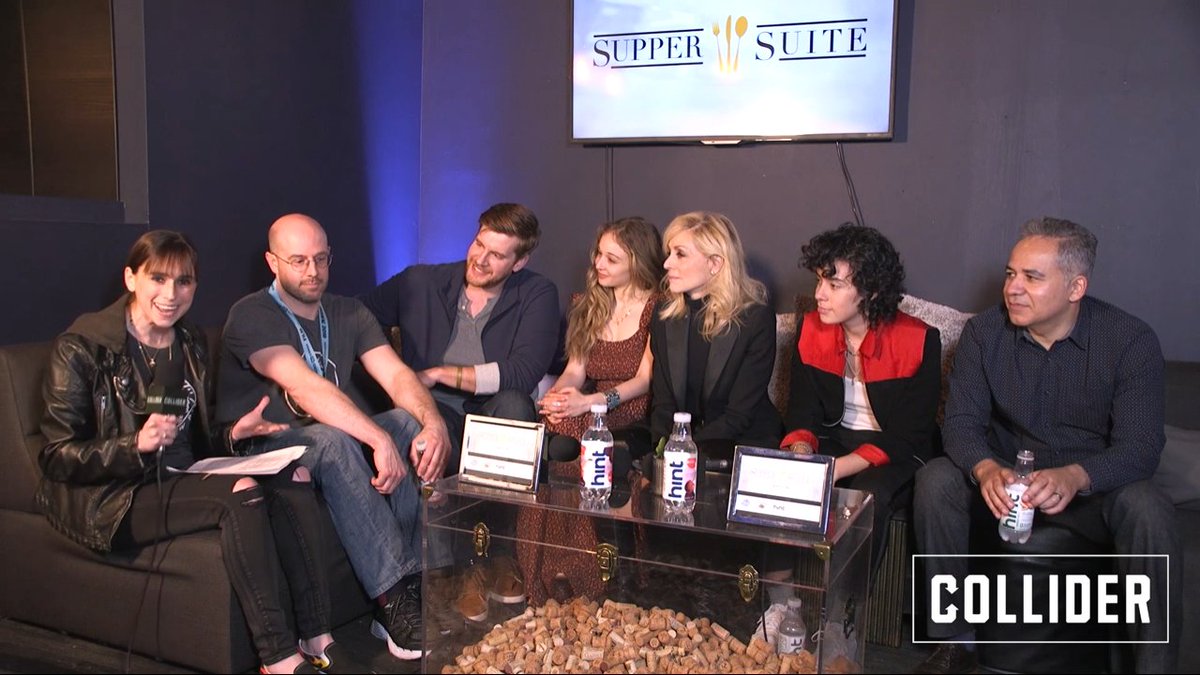 SteveCalderon85's tweet photo. Perri Nemiroff sits down with #JudithLight, #JohnOrtiz, #RobertaColindrez, #CarsonMeyer, #ZacharySpicer and director #PaulShoulberg in the @ColliderVideo Studio at #SXSW to talk about their film #MsWhiteLight. #ColliderSXSW via @ColliderQuick
https://t.co/ETQeLYzTjF https://t.co/H9AdBS3a9p