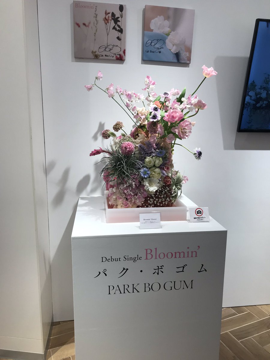 Noriko43358048's tweet image. 渋谷は春真っ盛り🌸🌸🌸
私も ありったけのこの想い ❤️
ボゴミに届け〜
スタッフの方に このイベント大阪でもお願いしました🤣🤣
#ブルーミン
#Bloomi’#パクボゴム