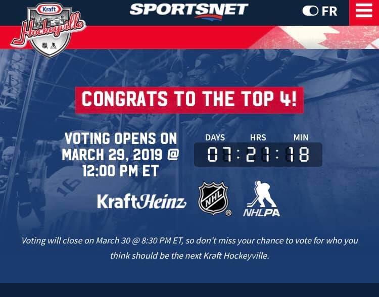 2018Lafleche's tweet photo. Next Friday @ 10am #Saskatchewan time you can start voting for @2019WilkieSask to be the next #KraftHockeyville. Take some time to vote early and vote often. https://t.co/emK0CnUbTP